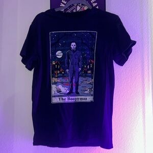 Halloween horror tarot card Michael Myers tee shirt the Boogeyman